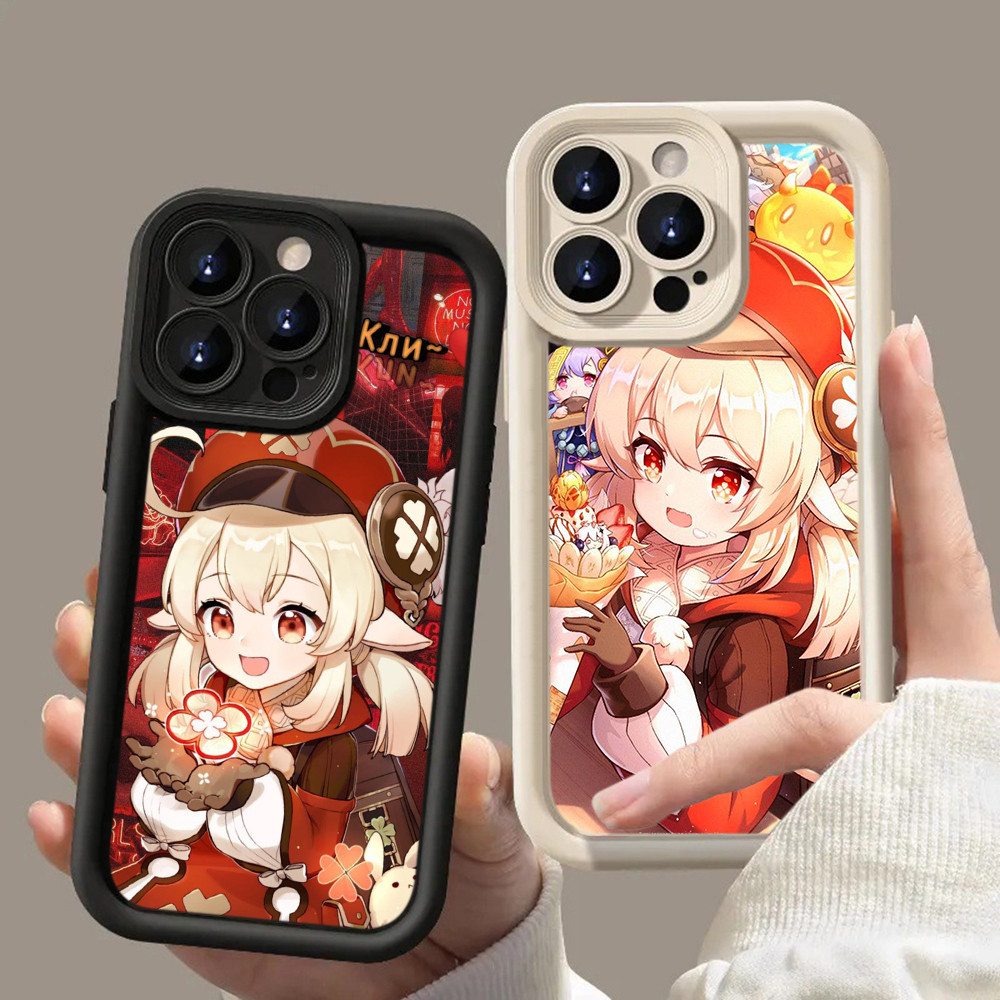 HA51 Genshin Impact Klee Untuk Realme Casing hp Softcase Silikon Kasing untuk Realme C11 2021 C20 C1
