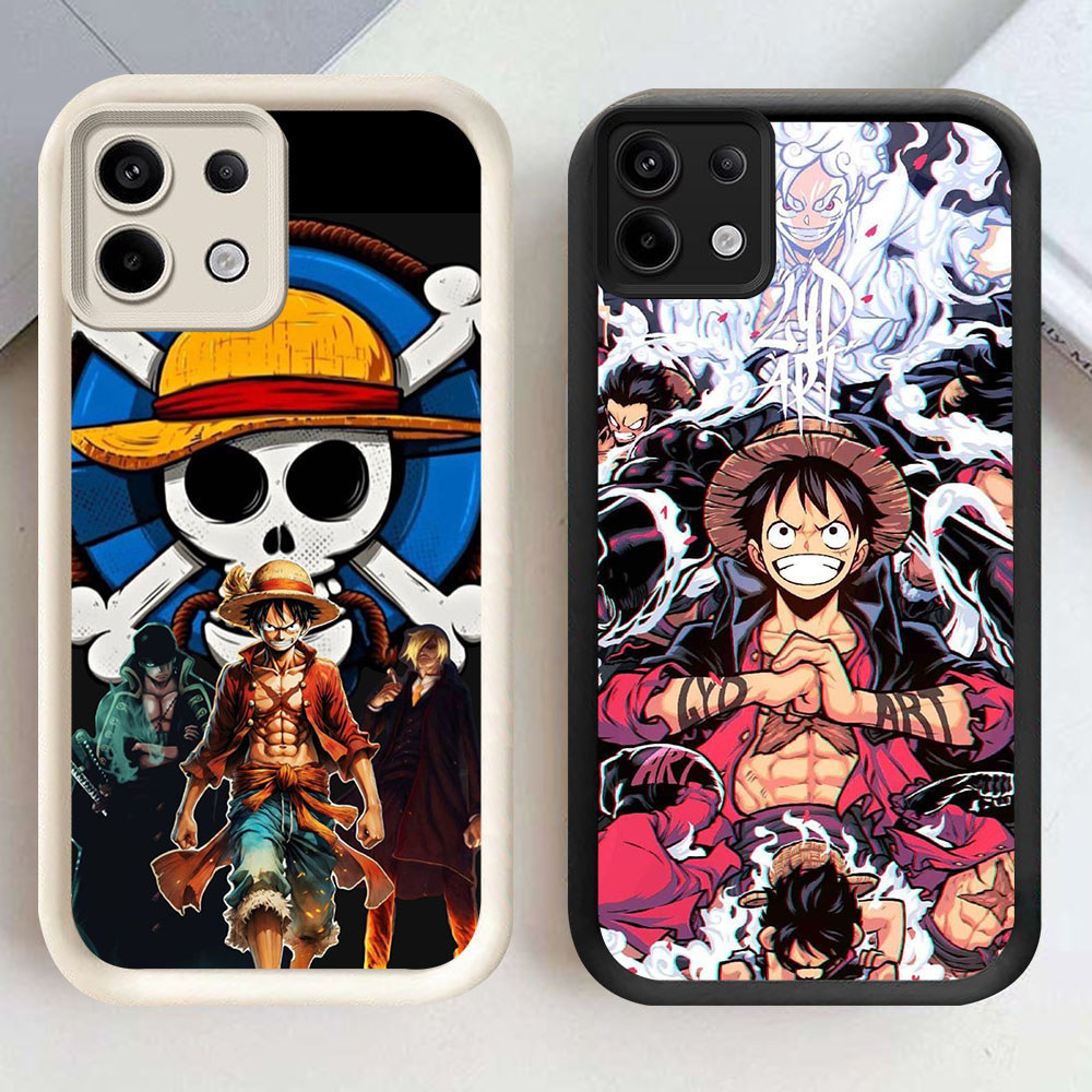 HM-24 Monkey D. Luffy Casing HP Untuk Infinix Smart 7 9 ITEL A80 P65 Tecno POP 7 Spark 30C GO GT 20 