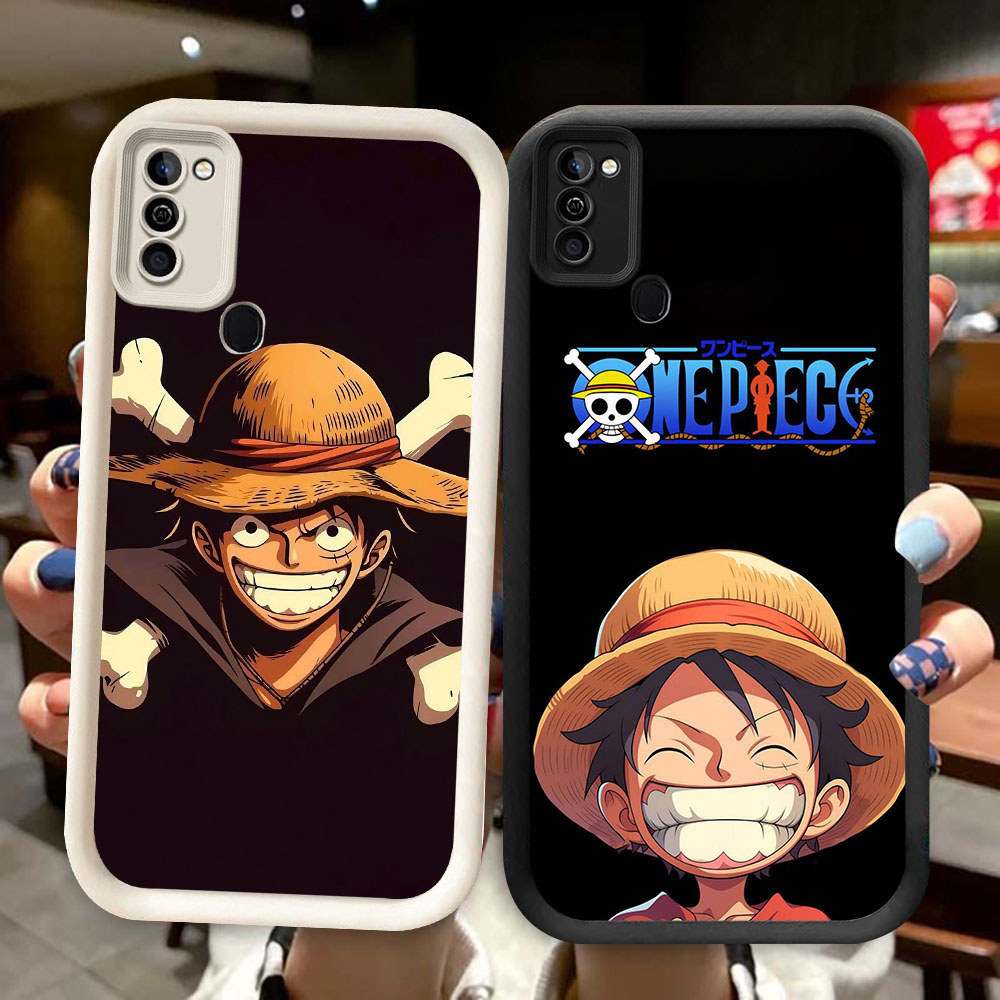 TS-78 Monkey D Luffy Casing HP Untuk Infinix Smart 7 9 ITEL A80 P65 Tecno POP 7 Spark 30C GO GT 20 P