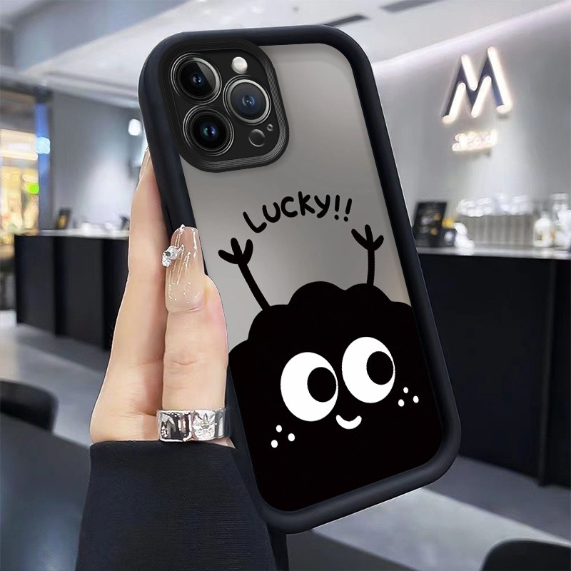 Batu Arang Hitam Kecil SoftCase Anti Jatuh FOR IPHONE13PROMAX IPHONE13PRO IPHONE13