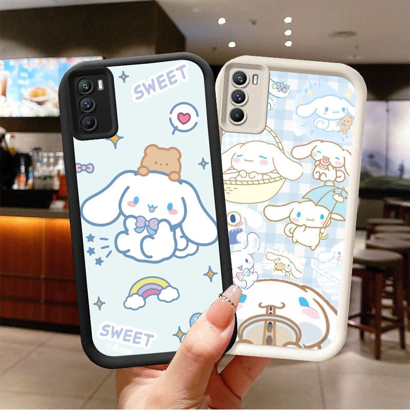 A2-12 Cinnamoroll Case Lembut Casing untuk OPPO Realme A11S A53S C75 A33 A54S 7I A16s A53 A16 C17 20