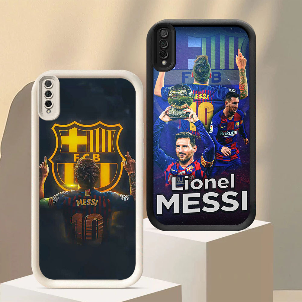 MP-12 Football star Messi Shocking Silikon Casing untuk for Samsung A03 Core A02 M02 A30s A7 A50 A50