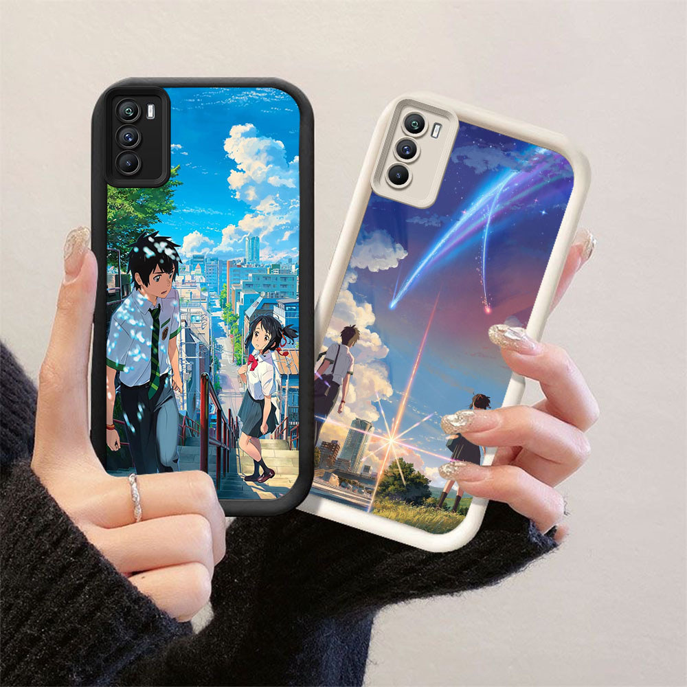 A2-36 Nama Anda Case Lembut Casing untuk OPPO Realme A11S A53S C75 A33 A54S 7I A16s A53 A16 C17 2020