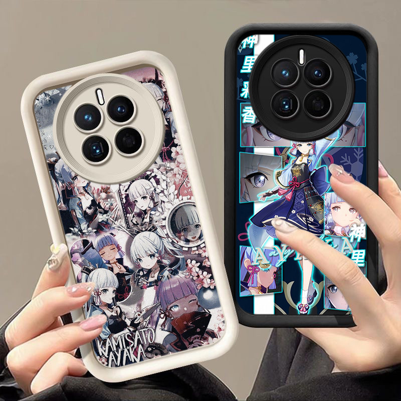 HA76 Kamisato Ayaka Genshin Impact Untuk Redmi Casing hp Softcase Silikon Kasing untuk Redmi A5 A1 A