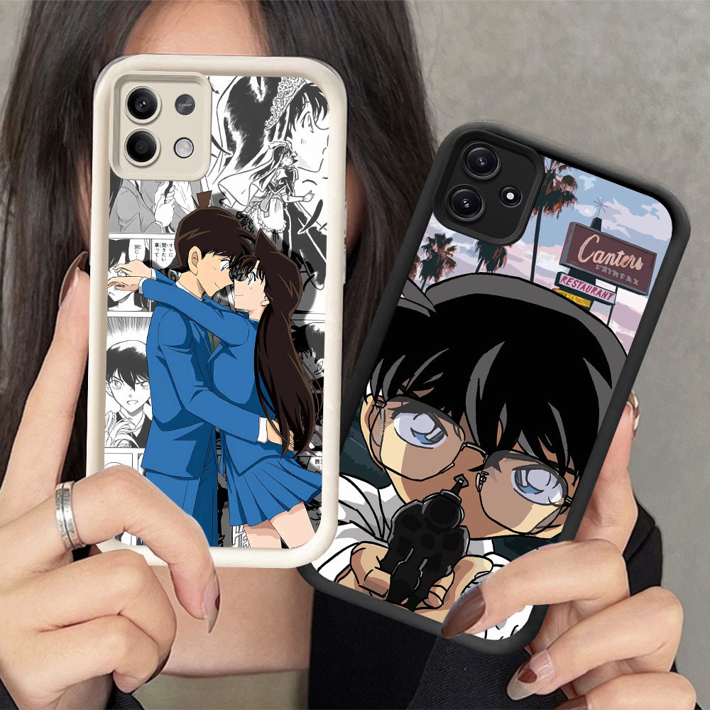 Casing HP Untuk Xiaomi Redmi Note 12 13 14 Pro KR-27 Detective Conan