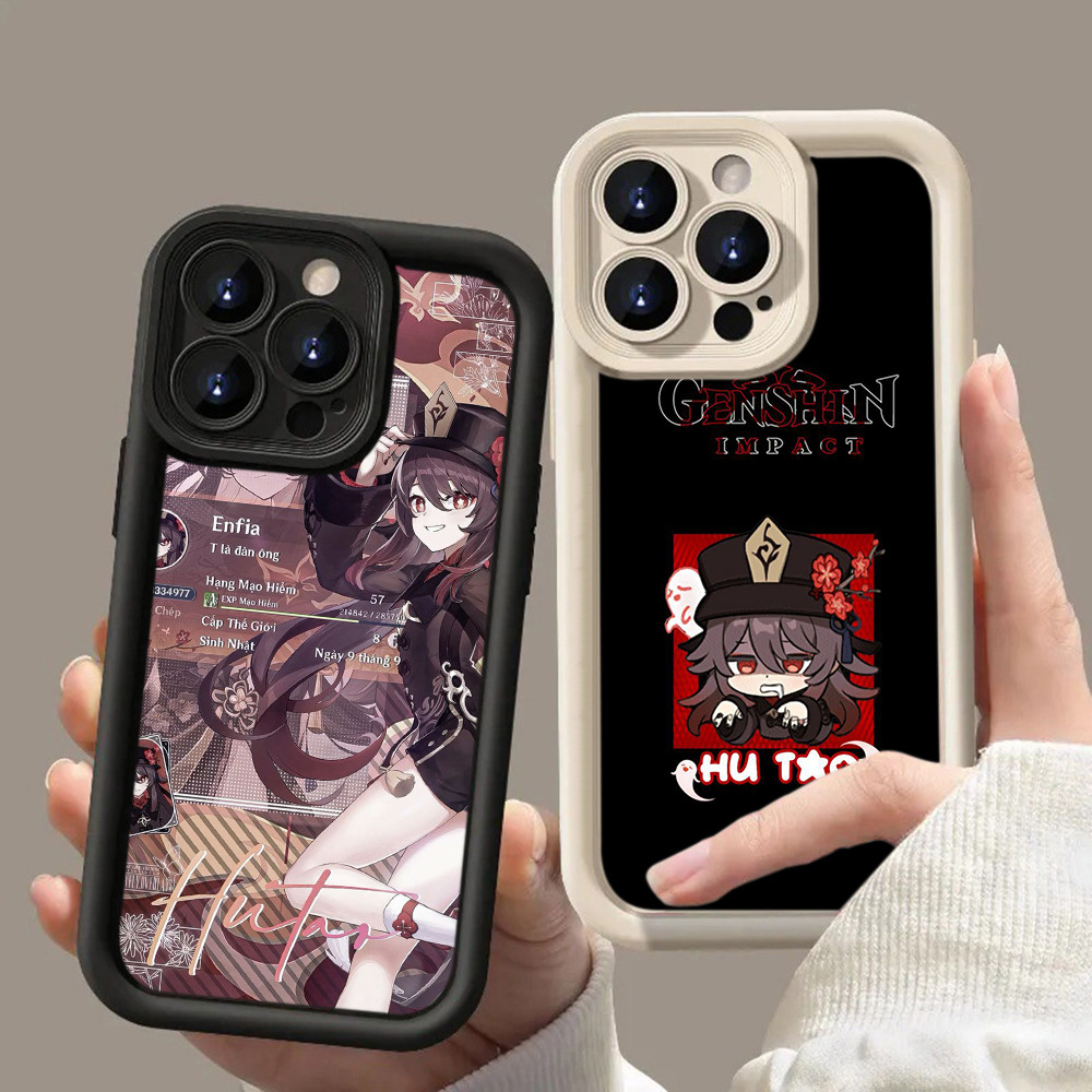 HA67 Hu tao Genshin Impact Untuk Realme Casing hp Softcase Silikon Kasing untuk Realme 5 5i 5s 6i 7i