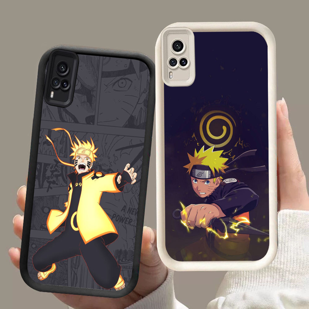 KT-44 Anime Naruto Casing HP Untuk VIVO Y51 Y53s Y33 Y73 V21E V21 Y51S Y31 Y51A