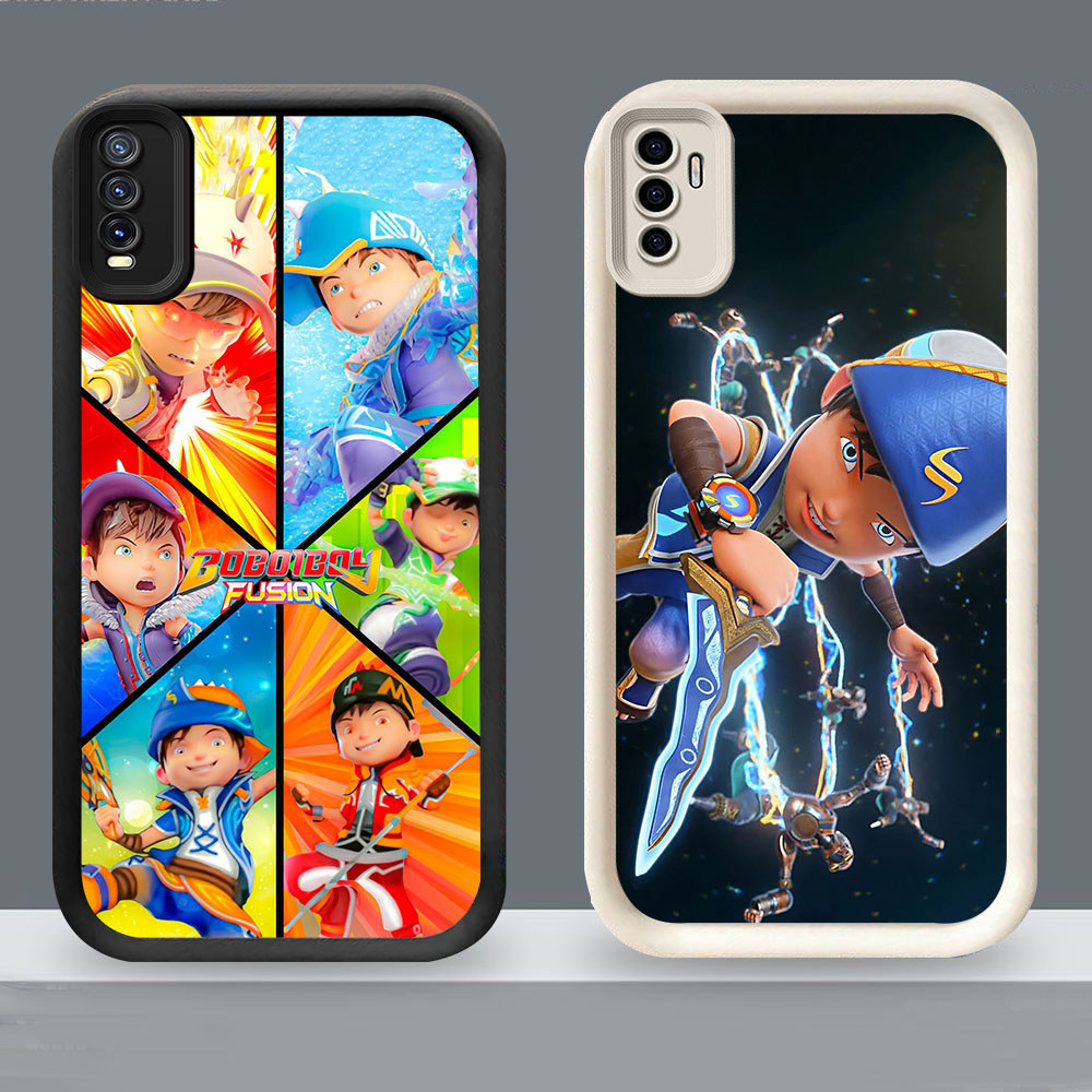 HM-69 Boboiboy Casing HP Untuk VIVO Y12S Y20 Y20S Y20i Y11S V19 V50 S1 iQOO 13 Lite Pro