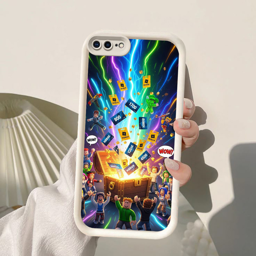 SOFTCASE Casing untuk iPhone 7 8 6 XR X Plus FA-43 Roblox VR