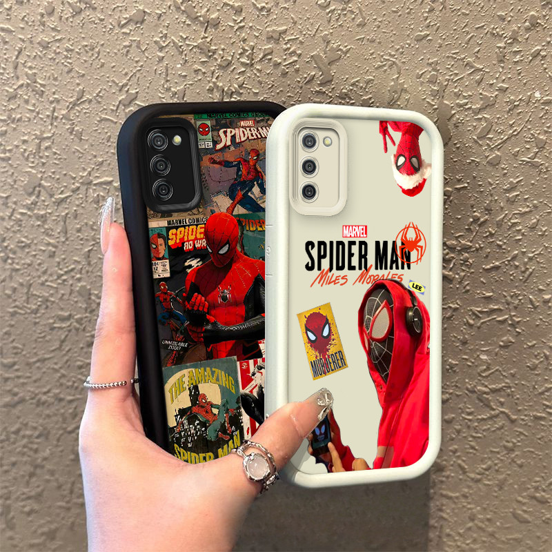 Spiderman SoftCase Anti Jatuh FOR SAMSUNG A03S A03CORE A02S A02 5G A10S