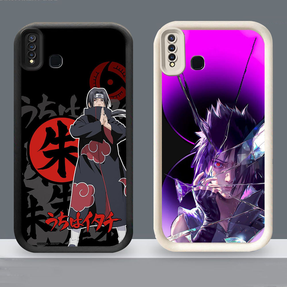 HM-55 Itachi X Sasuke Casing HP Untuk VIVO Y17 V15 Y12 Y19 Y15 Y30 Y83 Y50 Y30I Z1 Pro