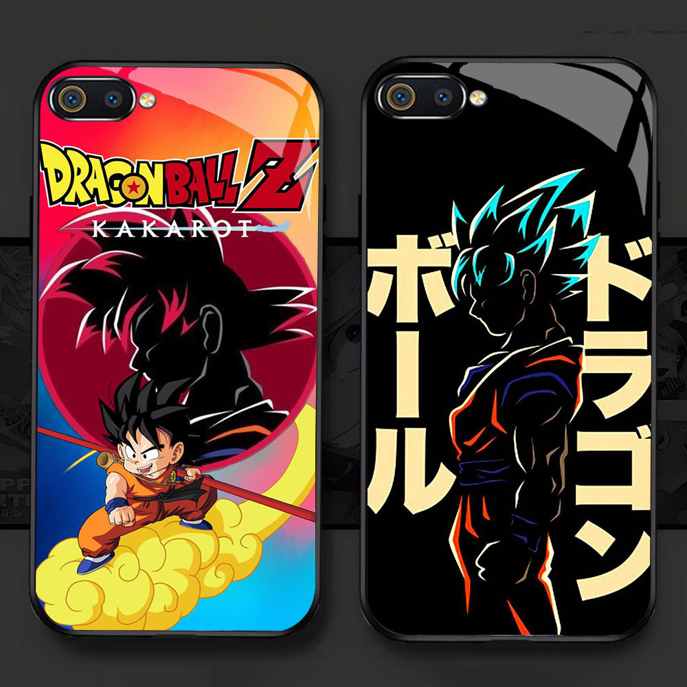 KD-90 Son Goku HD Glass Casing HP OPPO A3X A3i A5 A40 A3S A12E A93 F17 Reno 4 4F Lite Pro