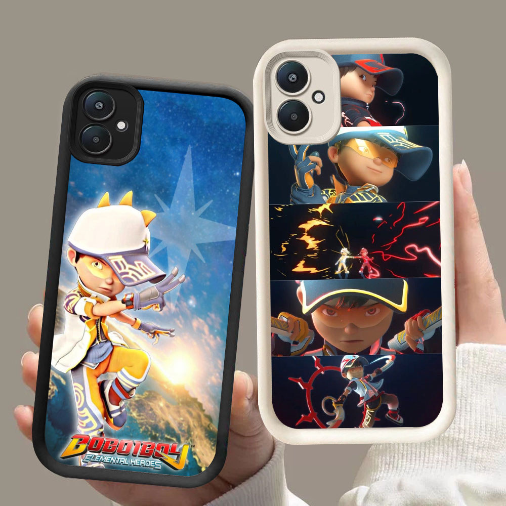 KB-4 BoBoiBoy Nova Casing HP Untuk VIVO V25E V25 Y300 V60 T4 Y400 IQOO Z10 Turbo NEO 10 Pro Plus