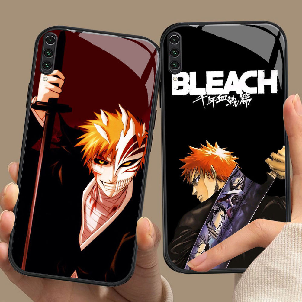 HM-87 Bleach HD Glass Casing untuk Samsung A50 A70S A70 A10 A02 A7 Note 10 Pro Plus