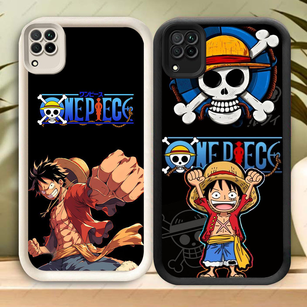 TS-78 Monkey D Luffy Casing HP Untuk Samsung A12 A22 J2 J4 J6 J7 A03 Core Prime Pro Plus
