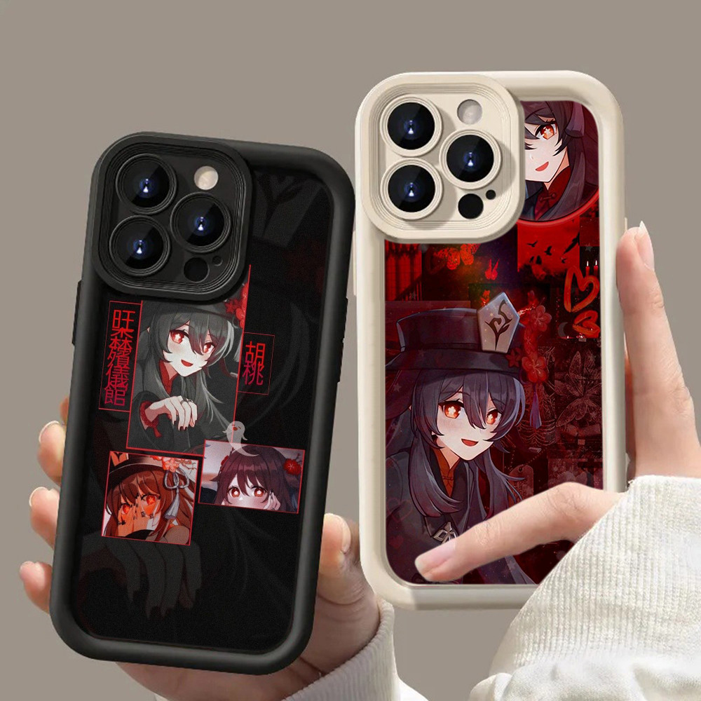HA46 Genshin Impact Hu tao Untuk Realme Casing hp Softcase Silikon Kasing untuk Realme C11 2021 C20 