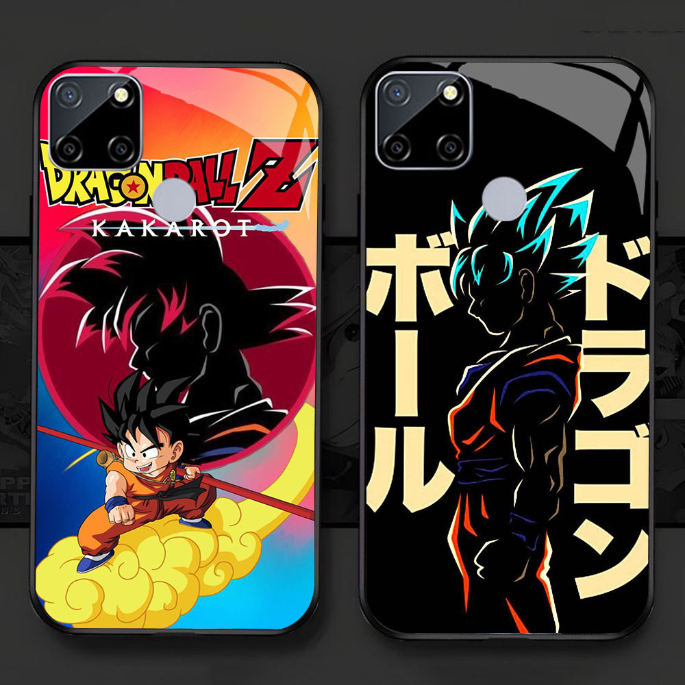 KD-90 Son Goku HD Glass Casing HP Realme C21Y C25S C25 C1 C15 C12 C25Y C21 Narzo 20 30A