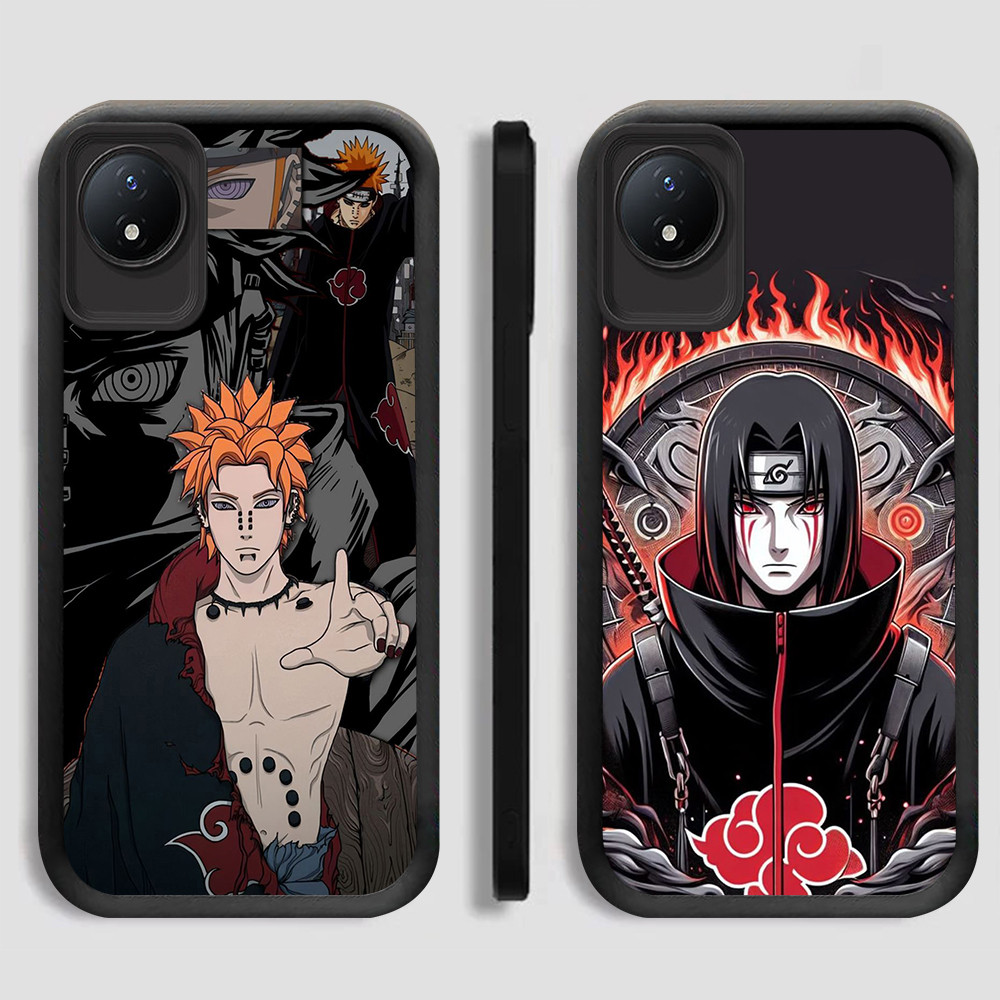Casing hp untuk VIVO Y17 Y12 Y15 Y16 Y15a Y12s Y17S Y15S FA-25 Naruto Uchiha Itachi