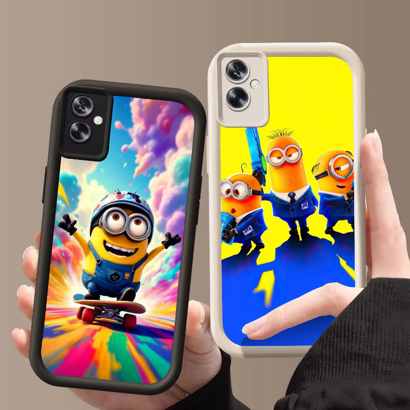 A2-34 Minion Case Lembut Casing untuk OPPO Realme Narzo A79 A3X C35 C31 50A A3 A5 Real A5i Prime Pro