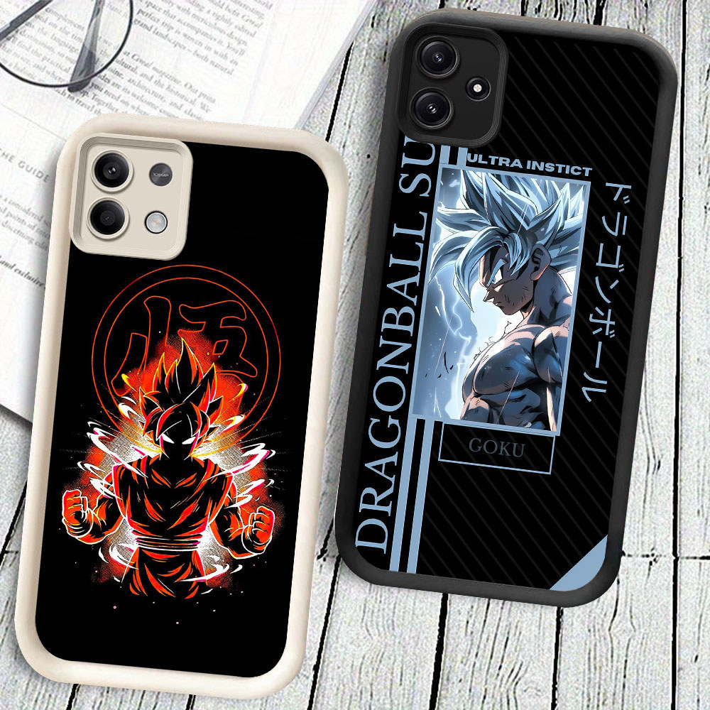 KD-90 Son Goku Casing HP Untuk Xiaomi Redmi Note 12 13 14 Pro