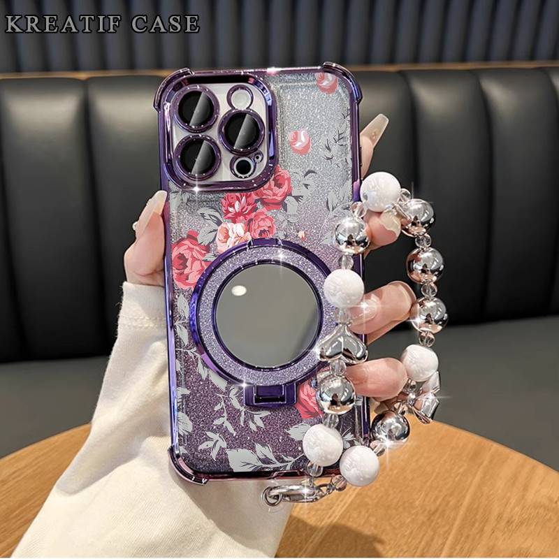 Case Samsung A07 A20s A05s A06 A13 5G Glitter Card Anti Jatuh Case Samsung A03 A12 A14 5G A15 A16 A5