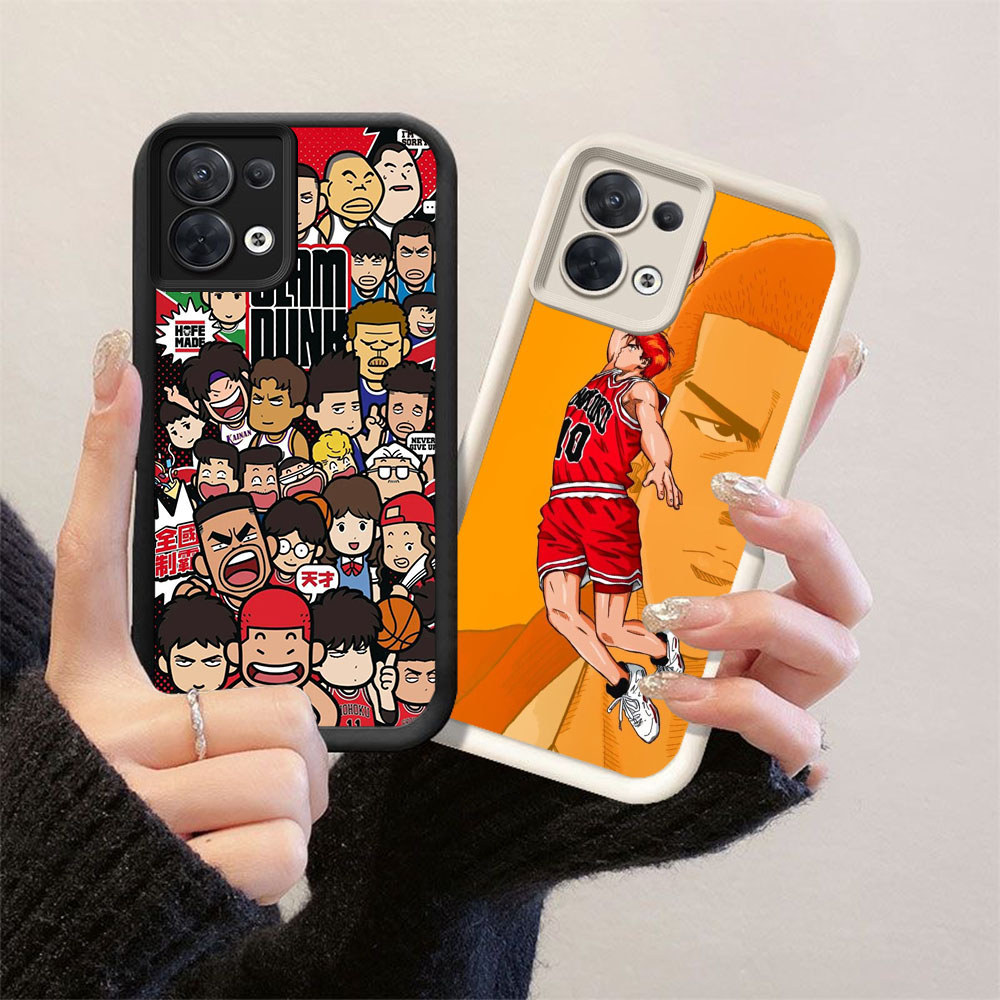 A2-57 Slam Dunk Case Lembut Casing untuk OPPO Reno 8 7Z 7 F21 F21S 8Z Pro Lite 5G