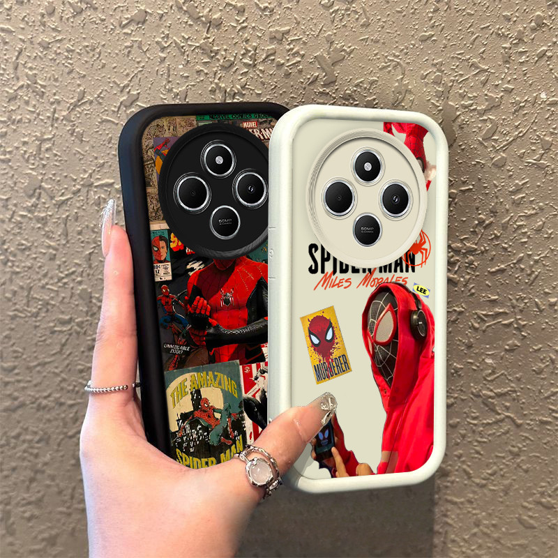 Spiderman SoftCase Anti Jatuh FOR REDMI15C 15 5G 14R 14C 13X 13C 13