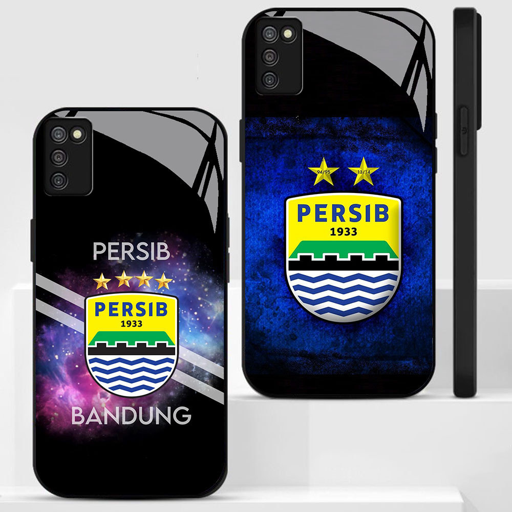 KT-66 Persib Bandung HD Glass Casing untuk Samsung A03S A71 M02S A02S A51