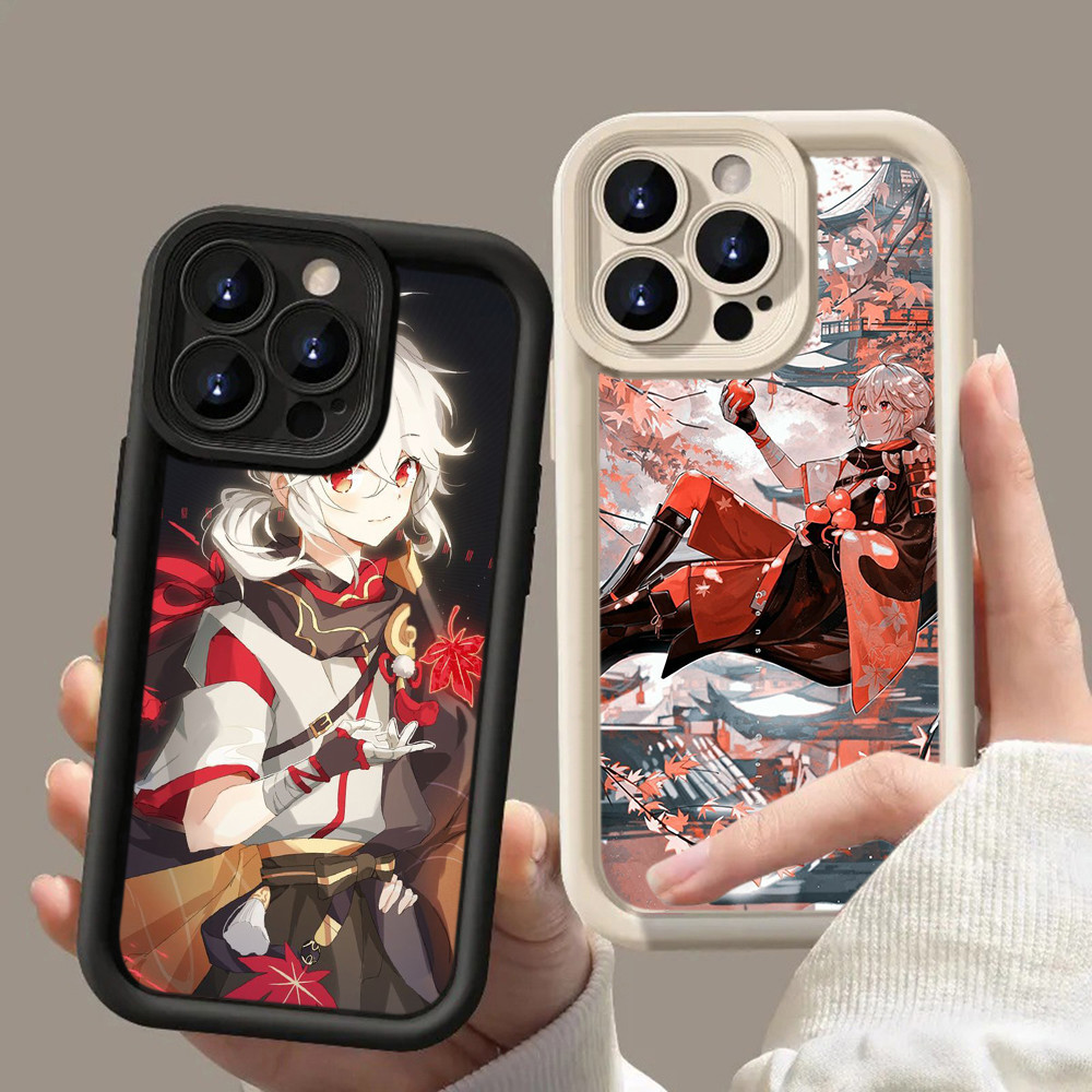 HA48 Genshin Impact Kaedehara Kazuha Untuk Realme Casing hp Softcase Silikon Kasing untuk Realme C11