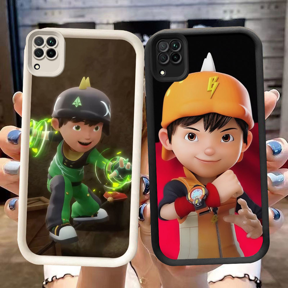 PC-3 Boboiboy Silikon Casing untuk HP Samsung A12 A22 5G