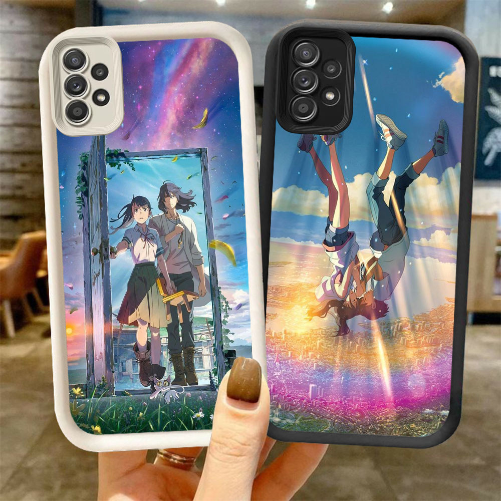 A2-36 Nama Anda Case Lembut Casing untuk Samsung A32 A33 A52 A72 A23 A53 A73 A52S A13 5G