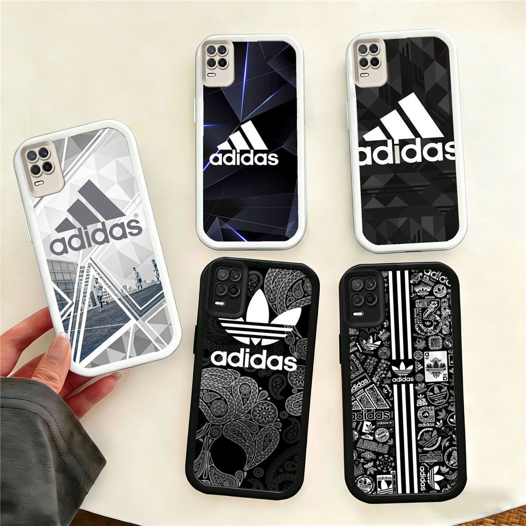 BU1 adidas kasus silikon Casing untuk OPPO A52 A5 A38 A3S A54S A54 A55 A53S A53 2020 2018 lunak
