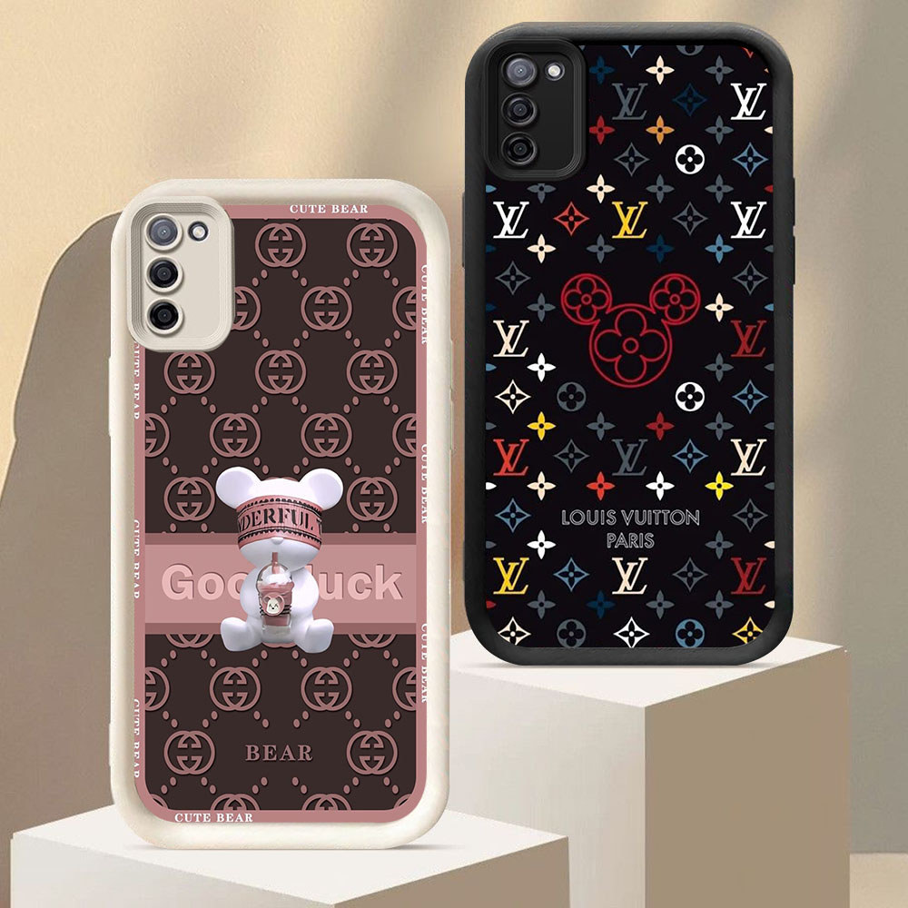 KD-65 LV Fashion Casing HP Untuk Samsung A03S M30S A31 M02S F02S M21 A71 A02S A51 S20 FE