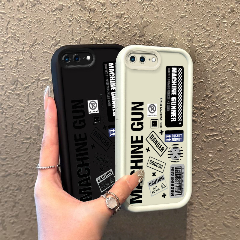 Senapan Mesin SoftCase Anti Jatuh FOR IPHONE7PLUS IPHONE7 IPHONE6PLUS IPHONE6