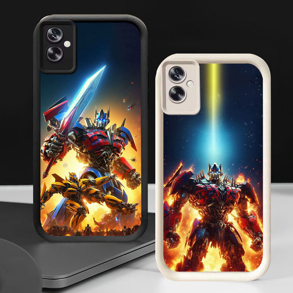 Murah Casing HP TPU Anti Gores OPPO A5 A5i A6X A3X A3 A79 Find X3 Lite Pro TK-8 Bumblebee Transforme