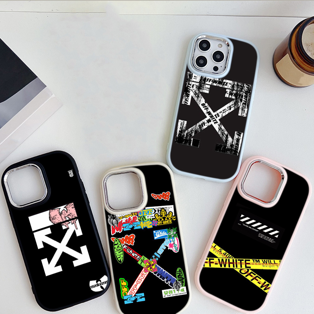 Softcase Silikon Plating Casing Hp Case untuk for iPhone 13 Pro Max 12 Pro Max 11 Pro Max KK42 Off W