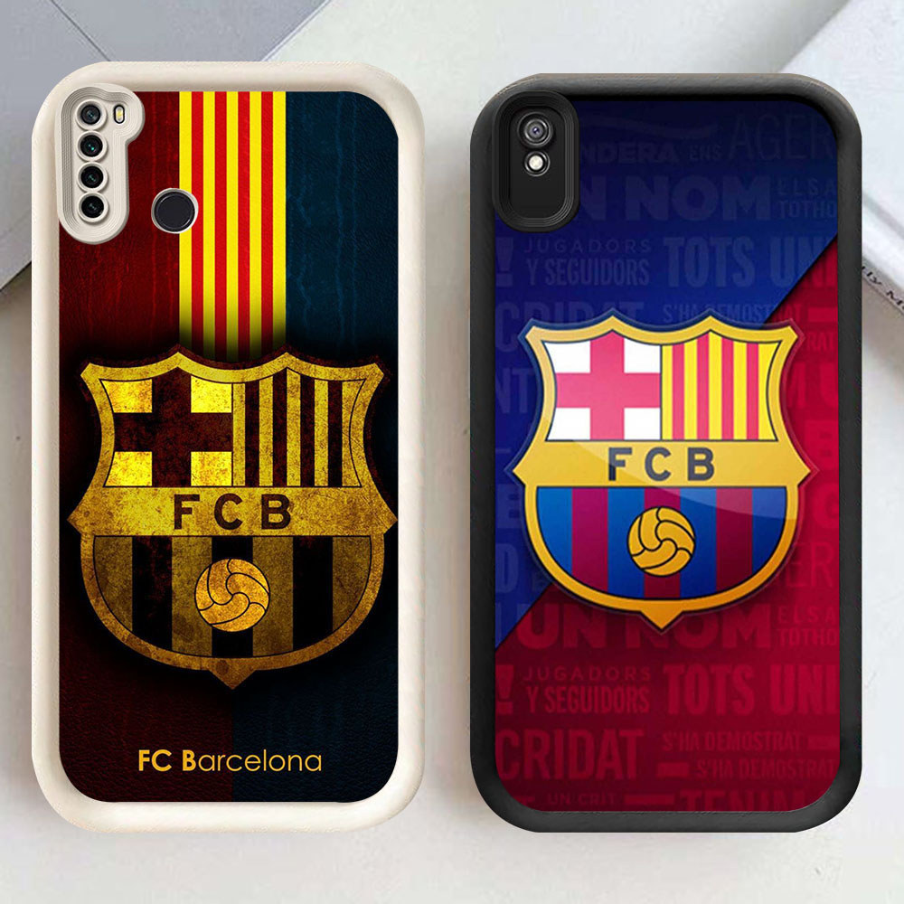 HM-45 Barcelona SIlicone Case For Xiaomi Redmi Note 5 A5 9A 9T 7 6A POCO POCO C71 M3 Pro Plus