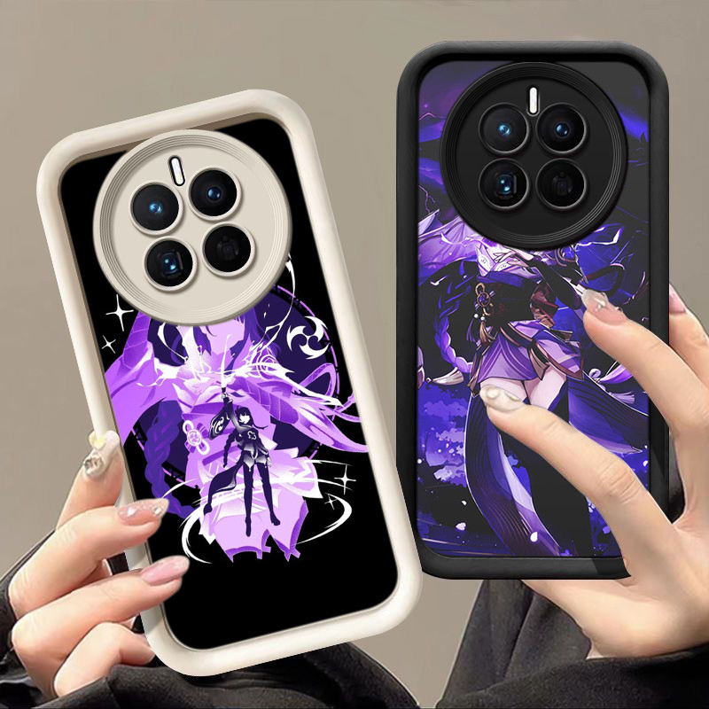 HA101 Raiden Shogun Genshin Impact game Untuk Redmi Casing hp Softcase Silikon Kasing untuk Redmi A5