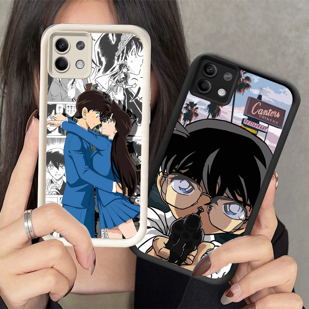 Casing HP Untuk Xiaomi Redmi Note 13 Poco M6 M7 X6 X7 NEO Pro Plus KR-27 Detective Conan