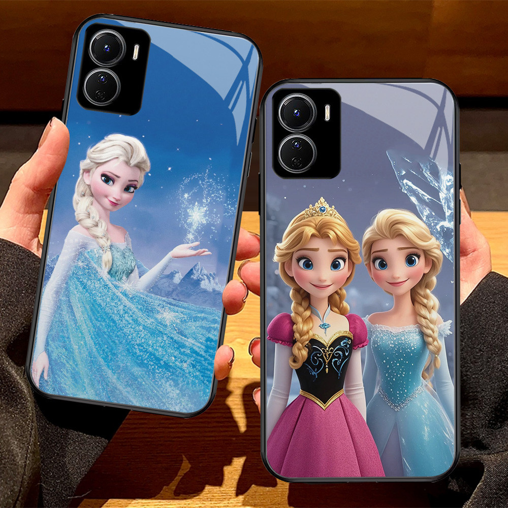 G-74 Frozen HD Kaca Casing untuk Xiaomi Redmi Note 9A 7 A2 9T A5 A1 Pro Case