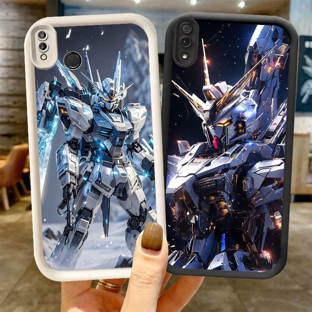 WW-16 MG Gundam Case Lembut Casing untuk VIVO V9 Y93 Y81S Y91i Y95 Y81 Y66 Y91C Y91