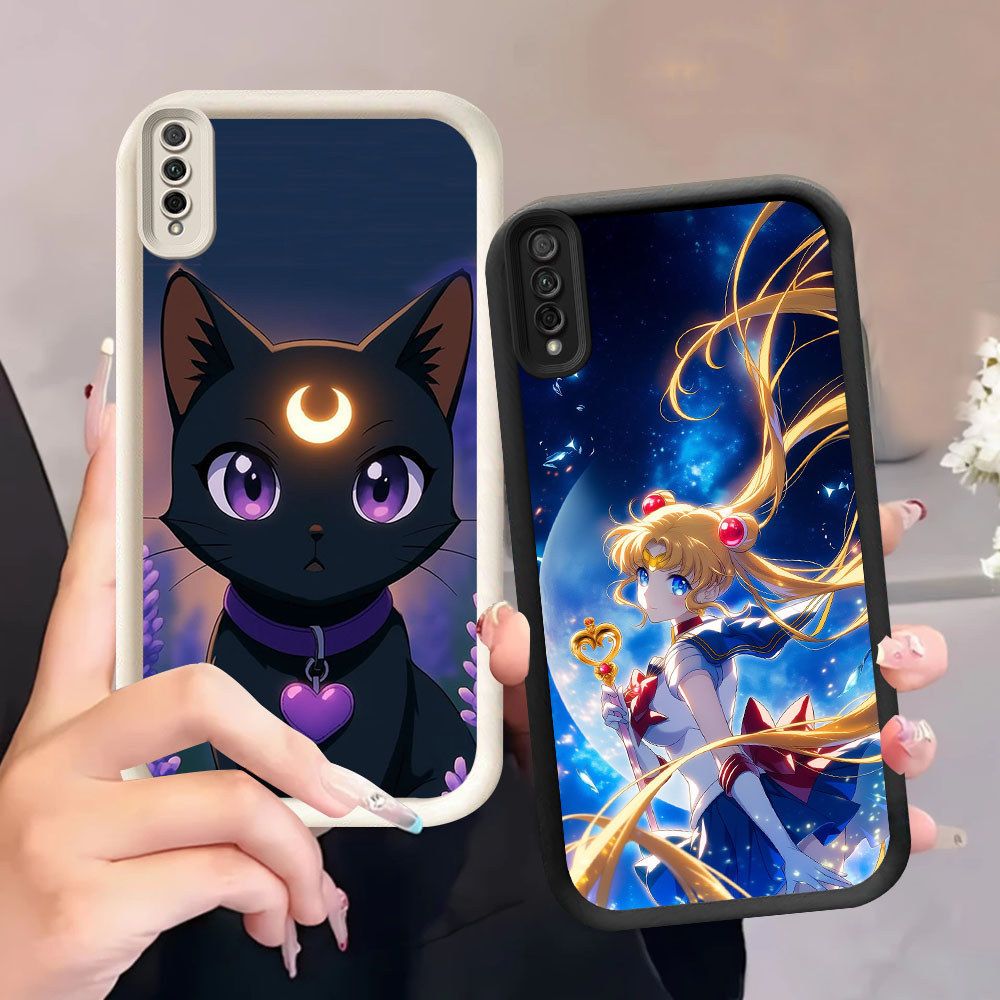 UP-23 Sailor Moon Shockproof soft Casing untuk Samsung A50s M02 A50 A02 A03 A30s A7 Core 2018
