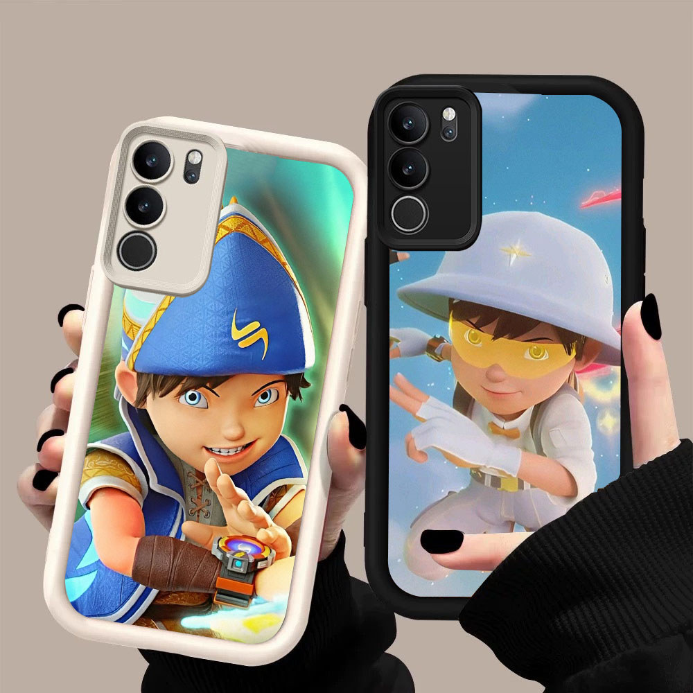 KT-93 Boboiboy Casing HP Untuk VIVO Y19S Y200 Y300 V40 Lite Pro