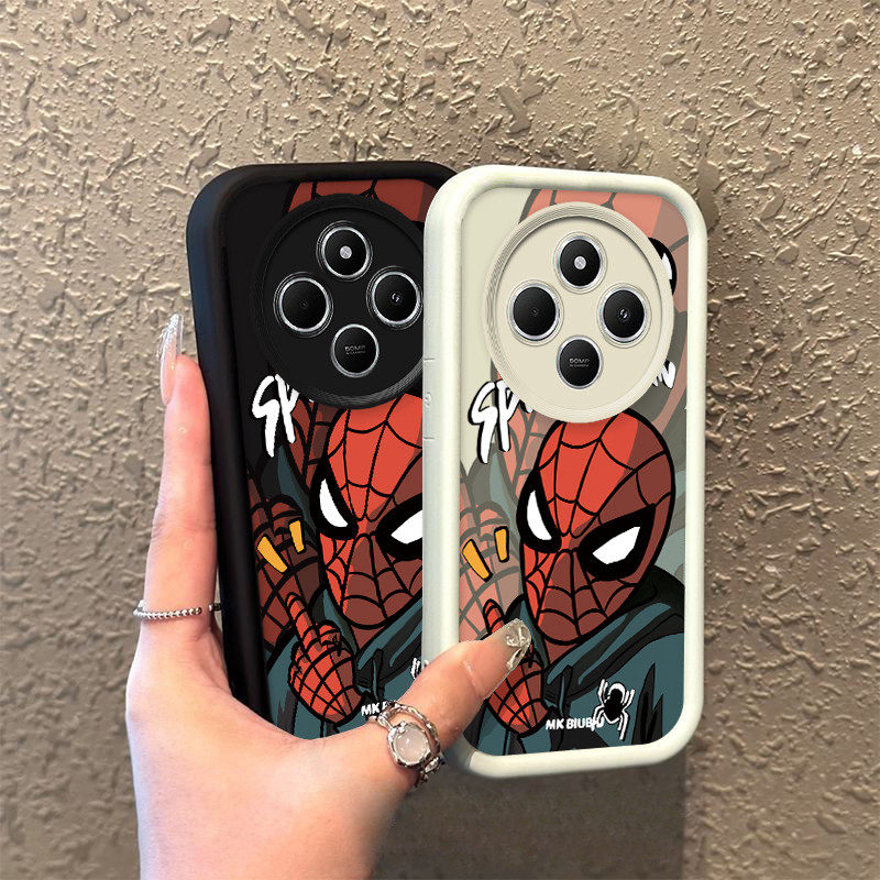 Spiderman Keren SoftCase Anti Jatuh FOR REDMI15C 15 5G 14R 14C 13X 13C 13