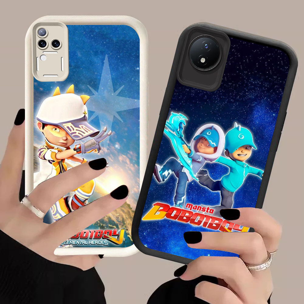 KB-4 BoBoiBoy Nova Casing HP Untuk VIVO Y02 Y02a Y29 V50 V60 V30 Y02t T1 Lite