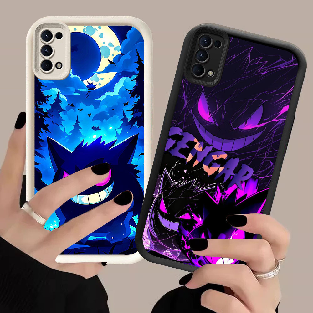 Murah Casing HP TPU OPPO A39 A83 A37 A91 F15 Reno 3 4 5 6 KR-64 Pokemon Gengar