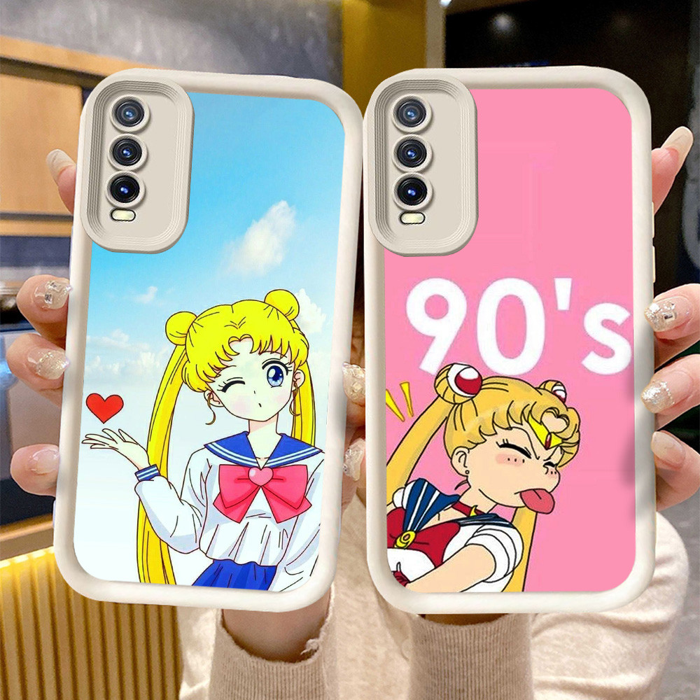 MH63 23 Sailor Moon Casing untuk Samsung A7 A30s A30 A10 A50s A50 2018 Kasus