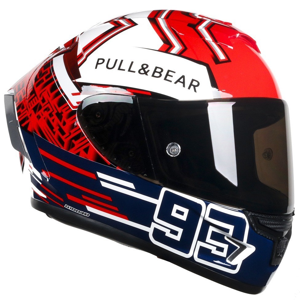 Helm Huaxia Eksklusif  Balap Sepeda Motor Full Face Sertifikasi DOT, CE Berkualitas