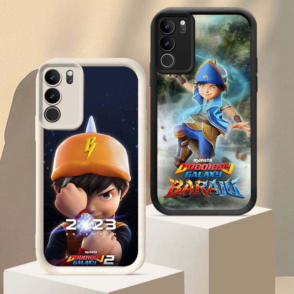 KD-43 Boboiboy Movie Casing HP Untuk VIVO Y19S Y200 Y300 V40 Lite Pro