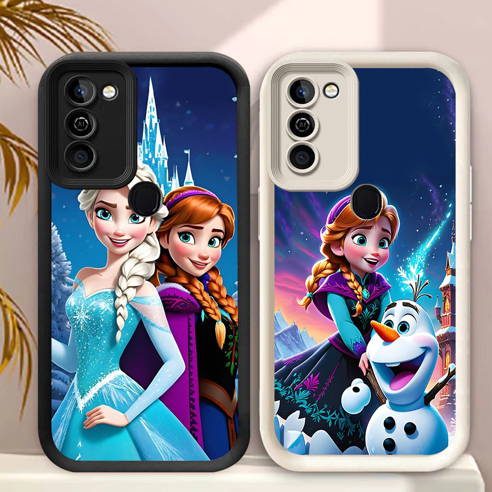 MH66 Frozen Casing untuk Infinix Smart 6 5 Ram2 Ram3 10 Plus Kasus